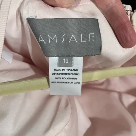 Amsale White Maxi Dress - Picture 5 of 5